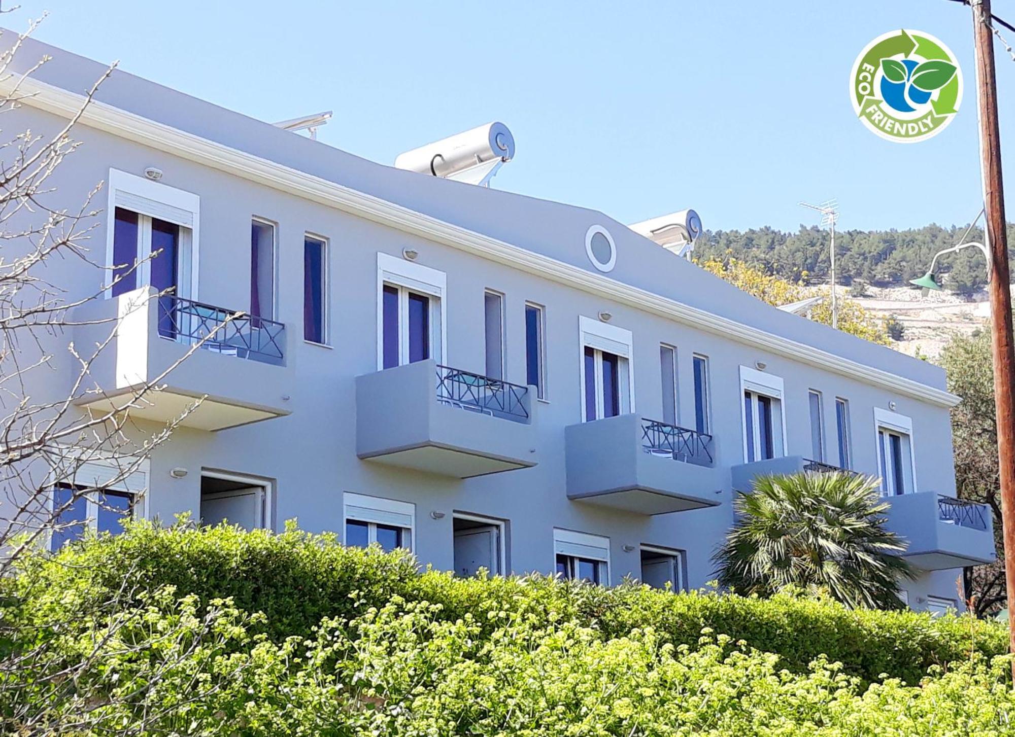 Point Twins Apartments Vrontádos Екстериор снимка