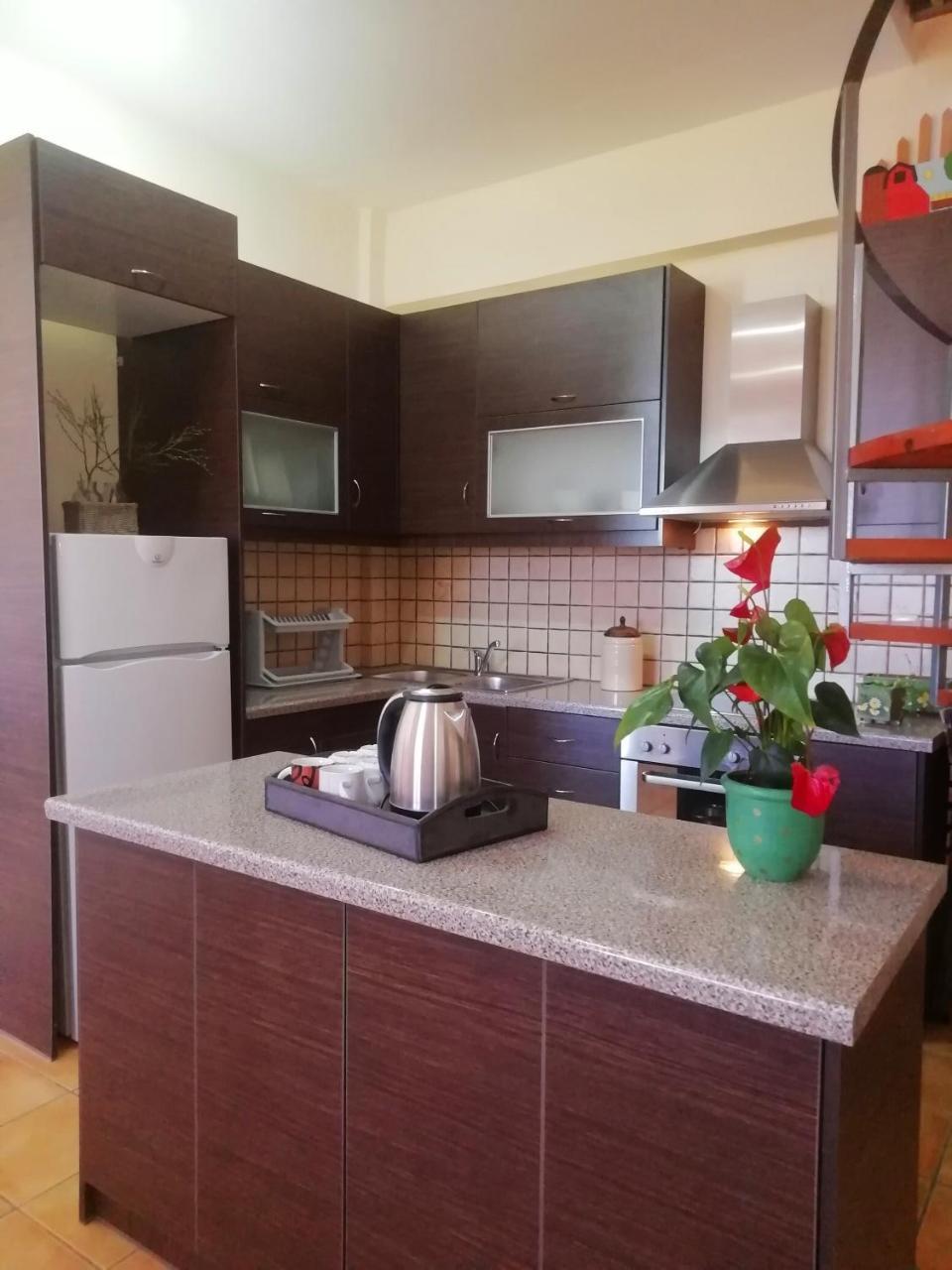 Point Twins Apartments Vrontádos Екстериор снимка