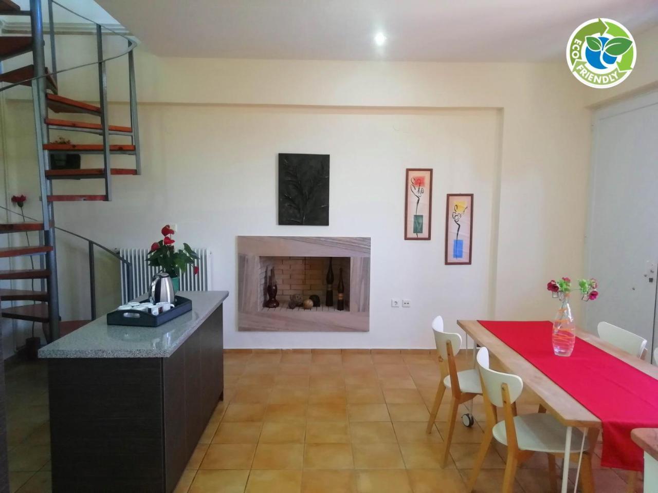 Point Twins Apartments Vrontádos Екстериор снимка