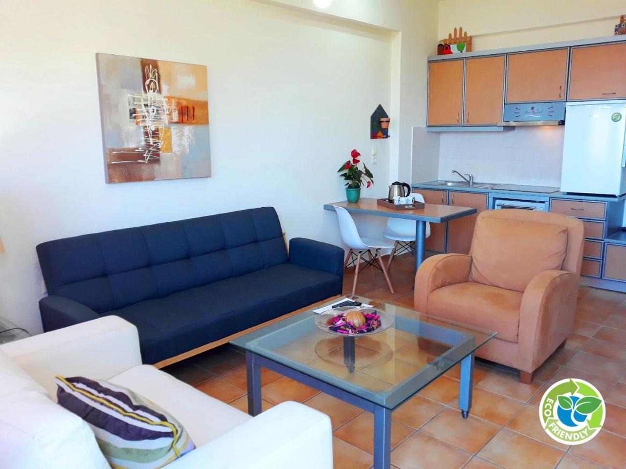 Point Twins Apartments Vrontádos Екстериор снимка