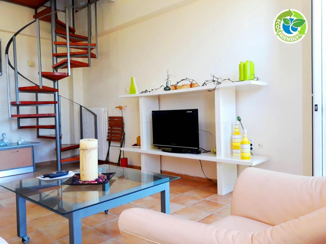 Point Twins Apartments Vrontádos Екстериор снимка