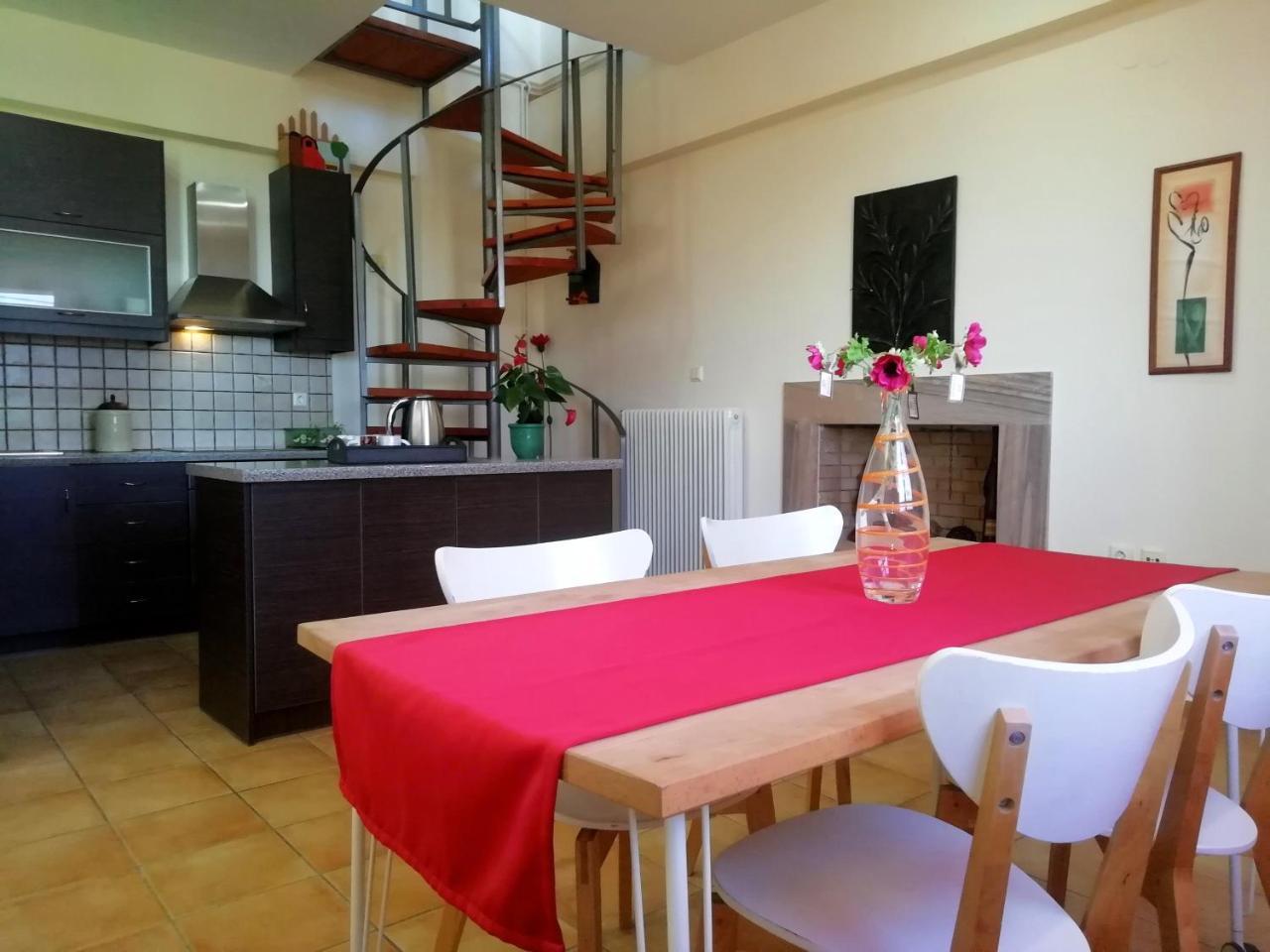 Point Twins Apartments Vrontádos Екстериор снимка